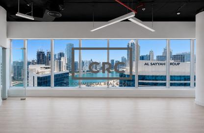 Office Space - Studio - 1 Bathroom for rent in The Prime Tower - Business Bay - Dubai