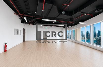 Office Space - Studio - 1 Bathroom for rent in The Prime Tower - Business Bay - Dubai