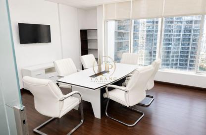 Office Space - Studio - 1 Bathroom for rent in Clover Bay Tower - Business Bay - Dubai