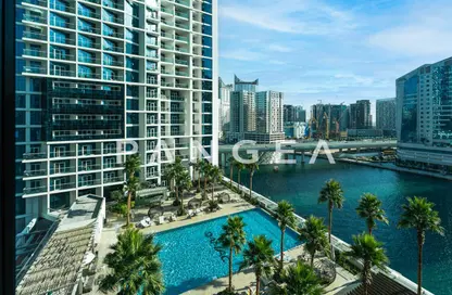 Apartment - Studio - 1 Bathroom for sale in Damac Maison Prive A - Damac Maison Prive - Business Bay - Dubai