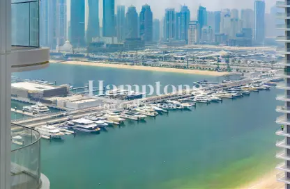 شقة - غرفة نوم - 1 حمام للايجار في برج Palace Beach ريزيدنس 1 - بالاس بيتش ريزيدنس - إعمار بيتشفرونت - دبي هاربور - دبي