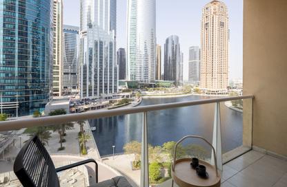 Apartment - Studio - 1 for rent in Lake View Tower - JLT Cluster B - Jumeirah Lake Towers - Dubai Apartment - Studio - 1 for rent in Lake View Tower - JLT Cluster B - Jumeirah Lake Towers - Dubai