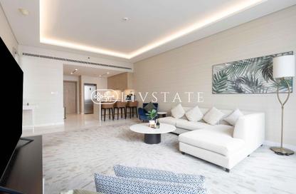 Apartment - 1 - 1 for rent in The Palm Tower - Palm Jumeirah - Dubai