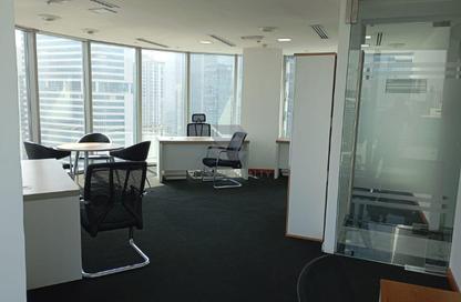 Office Space - Studio - 1 Bathroom for rent in The Binary Tower - Business Bay - Dubai