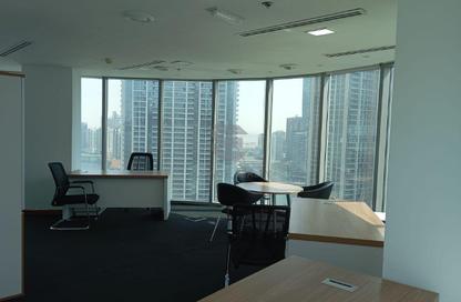 Office Space - Studio - 1 Bathroom for rent in The Binary Tower - Business Bay - Dubai
