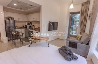 Apartment - Studio - 1 Bathroom for rent in Bay Central Tower West - Bay Central - Dubai Marina - Dubai