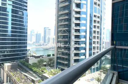 Apartment - Studio - 1 Bathroom for rent in Bay Central West - Bay Central - Dubai Marina - Dubai