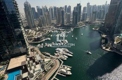 Apartment - 3 Bedrooms - 4 Bathrooms for sale in Damac Heights - Dubai Marina - Dubai