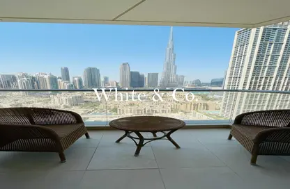 Apartment - 2 Bedrooms - 3 Bathrooms for rent in Burj Views A - Burj Views - Downtown Dubai - Dubai