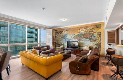 Apartment - 3 Bedrooms - 5 Bathrooms for sale in Al Bateen Residences - Jumeirah Beach Residence - Dubai