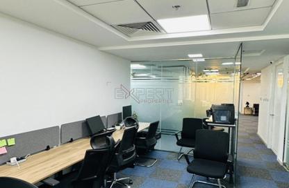 Office Space - Studio - 1 for rent in Clover Bay Tower - Business Bay - Dubai