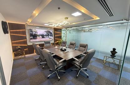Office Space - Studio - 1 for rent in Clover Bay Tower - Business Bay - Dubai