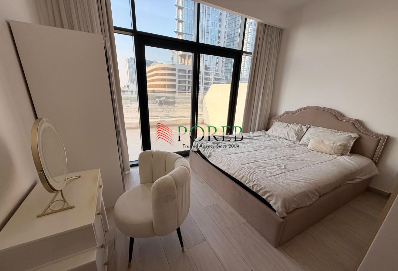 Furnished 1BR | Facing Lagoon | 4 cheques photo 4