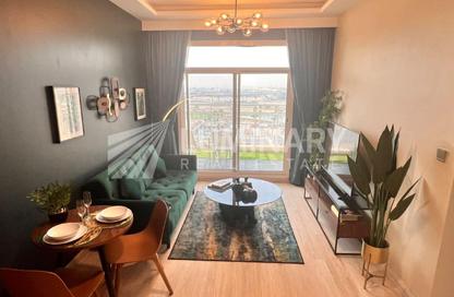 Apartment - 1 - 1 for rent in Mazaya 9 - Queue Point - Liwan - Dubai