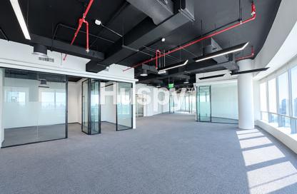 Office Space - Studio - 1 for rent in The Prime Tower - Business Bay - Dubai