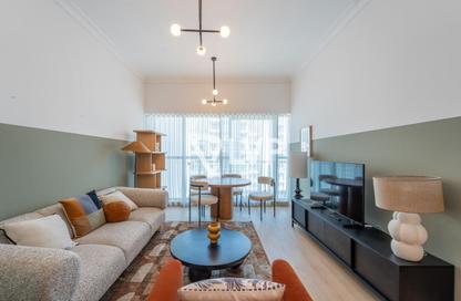 Apartment - 1 - 1 for rent in Mayfair Residency - Business Bay - Dubai