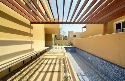 Villa - 4 Bedrooms - 5 Bathrooms for rent in Qattouf Community - Al Raha Gardens - Abu Dhabi