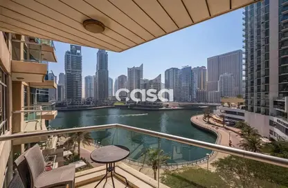 شقة - غرفة نوم - 2 حمامات للبيع في برج سانيبال - بارك أيلندز - دبي مارينا - دبي