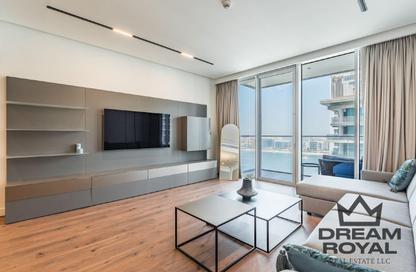 Apartment - 2 Bedrooms - 2 Bathrooms for rent in Beach Isle Tower 1 - Beach Isle - EMAAR Beachfront - Dubai Harbour - Dubai