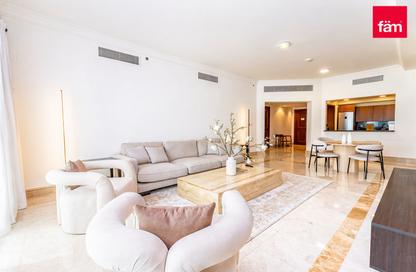 Apartment - 2 Bedrooms - 4 Bathrooms for rent in The Fairmont Palm Residence South - The Fairmont Palm Residences - Palm Jumeirah - Dubai
