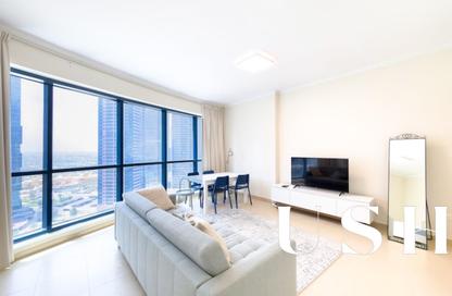 Apartment - Studio - 1 Bathroom for rent in Jumeirah Bay X1 - Jumeirah Bay Towers - JLT Cluster X - Jumeirah Lake Towers - Dubai