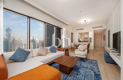Apartment - 2 - 3 for rent in One of One Luxury Residences - Business Bay - Dubai