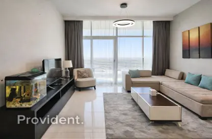 شقة - غرفة نوم - 2 حمامات للايجار في تاور 108‎ - منطقة 18 - قرية جميرا الدائرية - دبي