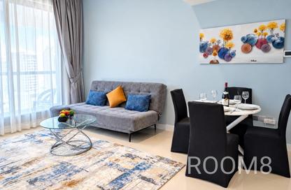 Apartment - 1 - 1 for rent in Escan Tower - Dubai Marina - Dubai