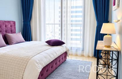 Apartment - 1 - 1 for rent in Escan Tower - Dubai Marina - Dubai