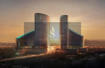 Apartment - 1 Bedroom - 2 Bathrooms for sale in Binghatti Skyflame 2 - Binghatti Skyflame - Majan - Dubai