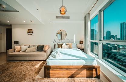 Apartment - Studio - 1 Bathroom for rent in Bay Central Tower West - Bay Central - Dubai Marina - Dubai