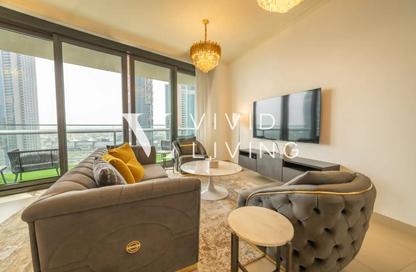 Apartment - 1 Bedroom - 2 Bathrooms for rent in Burj Vista Tower 2 - Burj Vista - Downtown Dubai - Dubai