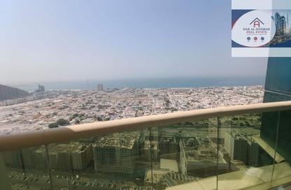 Apartment - 3 - 4 for rent in Blue Tower - Al Majaz 3 - Al Majaz - Sharjah