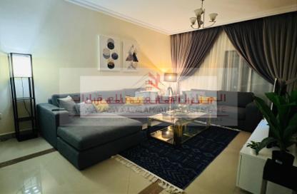 Apartment - 1 Bedroom - 2 Bathrooms for rent in Rasheed Tower 4 - Al Taawun - Sharjah