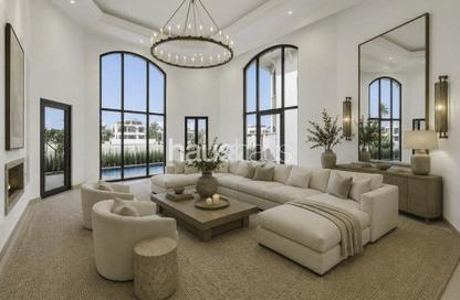 Villa - 5 - 6 for rent in Garden Homes Frond B - Garden Homes - Palm Jumeirah - Dubai