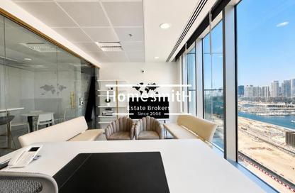 Office Space - Studio - 1 for rent in Al Habtoor Business Tower - Dubai Marina - Dubai
