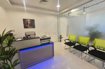 Office Space - Studio - 2 Bathrooms for rent in Tamani Art Tower - Business Bay - Dubai
