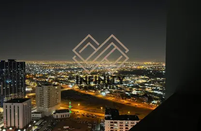 Apartment - 2 Bedrooms - 3 Bathrooms for rent in Ajman One Towers - Al Sawan - Ajman