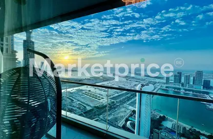 Apartment - 3 Bedrooms - 3 Bathrooms for rent in Ocean Heights - Dubai Marina - Dubai