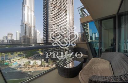 Apartment - 2 Bedrooms - 3 Bathrooms for rent in Burj Vista 2 - Burj Vista - Downtown Dubai - Dubai