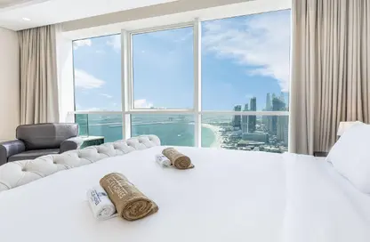 شقة - 2 غرف نوم - 2 حمامات للايجار في برج البطين - جميرا بيتش ريزيدنس - دبي