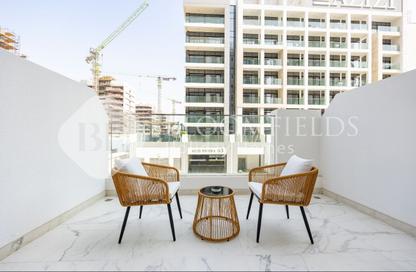Apartment - Studio - 1 Bathroom for rent in Azizi Riviera 61 - Azizi Riviera - Meydan One - Meydan - Dubai