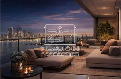 Apartment - 2 Bedrooms - 3 Bathrooms for sale in Marsa Al Arab Tower - Al Khan - Sharjah