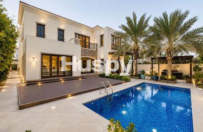 Villa - 5 - 6 for rent in Lime Tree Valley - Jumeirah Golf Estates - Dubai