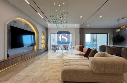 Apartment - 3 Bedrooms - 4 Bathrooms for rent in The Residences South - Palm Jumeirah - Dubai