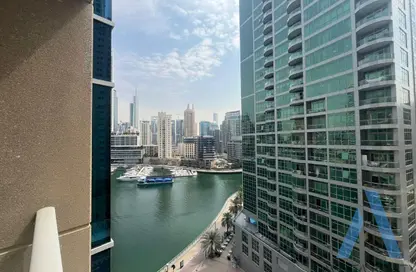 شقة - 2 غرف نوم - 3 حمامات للايجار في برج دلفين - مارينا بروموناد - دبي مارينا - دبي