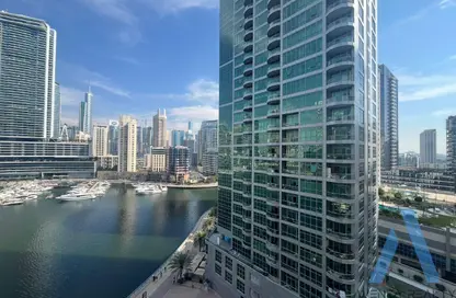 شقة - 2 غرف نوم - 3 حمامات للايجار في برج دلفين - مارينا بروموناد - دبي مارينا - دبي