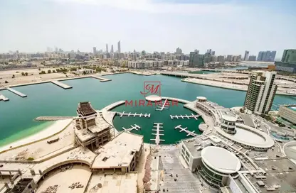 Apartment - 3 Bedrooms - 4 Bathrooms for rent in Al Durrah Tower - Marina Square - Al Reem Island - Abu Dhabi
