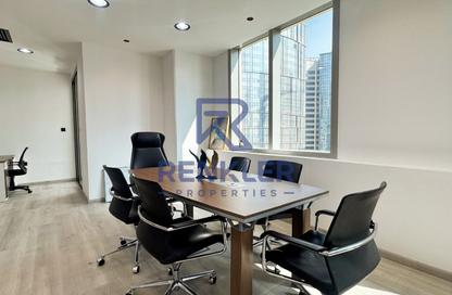 Office Space - Studio - 1 Bathroom for rent in The Prism - Business Bay - Dubai