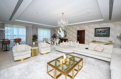 Apartment - 4 Bedrooms - 5 Bathrooms for rent in Elite Residence - Dubai Marina - Dubai